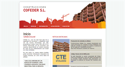 Desktop Screenshot of cofeder.es